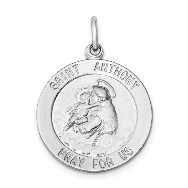 925 Sterling Silver Saint Anthony Medal
