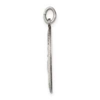 Saris and Things 925 Sterling Silver Antiqued Saint Anthony Medal
