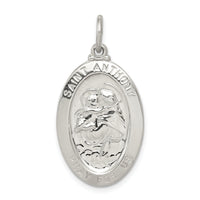 925 Sterling Silver Saint Anthony Medal