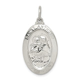 925 Sterling Silver Saint Anthony Medal