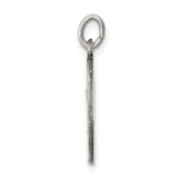 925 Sterling Silver Antiqued Saint Andrew Medal