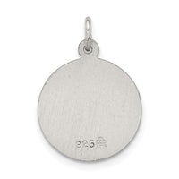 Saris and Things 925 Sterling Silver Antiqued Saint Elizabeth Seton Medal