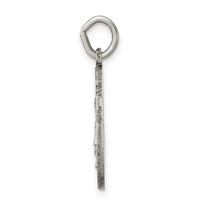 Saris and Things 925 Sterling Silver Antiqued Saint Elizabeth Seton Medal