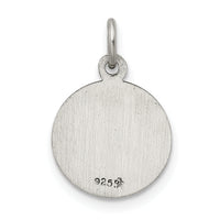 Saris and Things 925 Sterling Silver Antiqued Saint Florian Medal