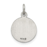 Saris and Things 925 Sterling Silver Antiqued Saint Florian Medal