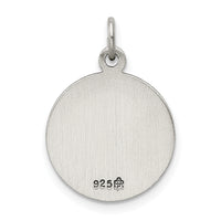 Saris and Things 925 Sterling Silver Antiqued Saint Florian Medal