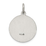 Saris and Things 925 Sterling Silver Antiqued Saint Florian Medal