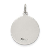 925 Sterling Silver Antiqued Saint Francis of Assisi Medal