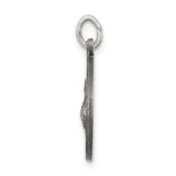 Goldia Sterling Silver Antiqued Saint Francis of Assisi Medal