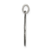 Saris and Things 925 Sterling Silver Antiqued Saint Mark Medal