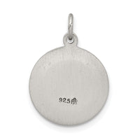 Saris and Things 925 Sterling Silver Antiqued Saint Martha Medal