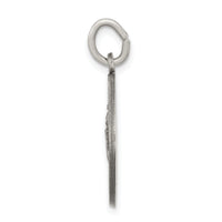 Saris and Things 925 Sterling Silver Antiqued Saint Martha Medal