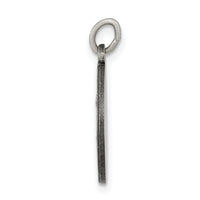 Saris and Things 925 Sterling Silver Antiqued Saint Matthew Medal