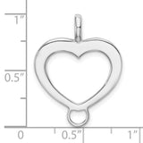Heart Charm Carrier Pendant