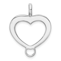 Heart Charm Carrier Pendant