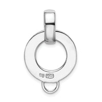 Circle Charm Carrier Pendant