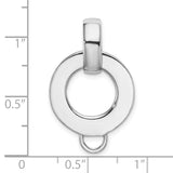 Circle Charm Carrier Pendant