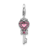 Core Gold 14k Polished Best Nana in Heart Charm