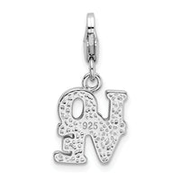 14k White Gold Football Player Pendant