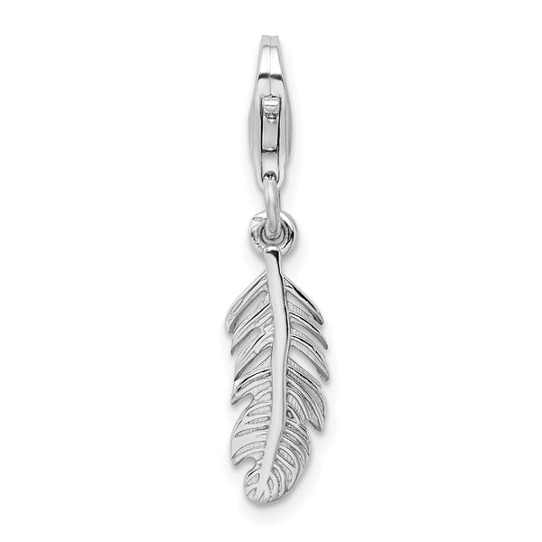 Stainless Steel Fancy Scroll Black Plated Dog Tag 26in Necklace