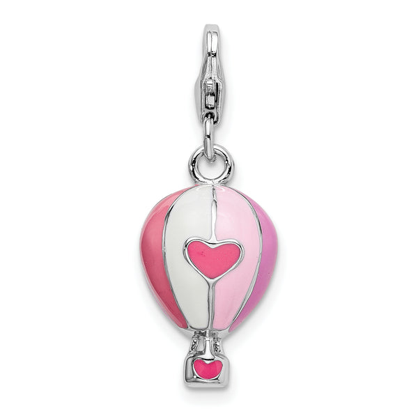 Hot Air Balloon 3-D Clipable Charm