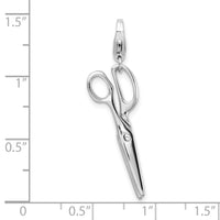 Moveable Scissors 3-D Clipable Charm