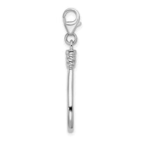 Tennis Racket 3-D Clipable Charm