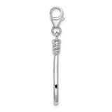 Tennis Racket 3-D Clipable Charm