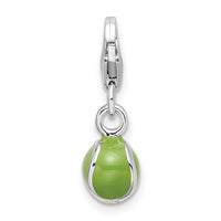 Green Tennis Ball 3-D Clipable Charm