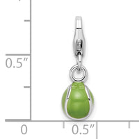 Green Tennis Ball 3-D Clipable Charm
