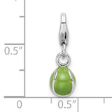 Green Tennis Ball 3-D Clipable Charm