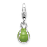 Green Tennis Ball 3-D Clipable Charm