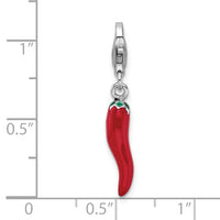 Red Chili Pepper 3-D Clipable Charm