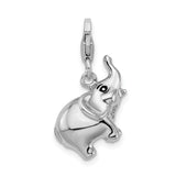 Elephant 3-D Clipable Charm