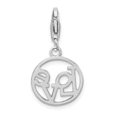 Love in Circle Clipable Charm