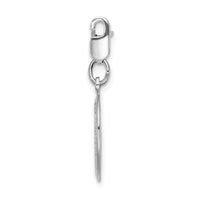 Goldia Sterling Silver Saint Christopher Medal W/Lobster Claw Clasp Charm
