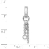 Circle and Chain Charm Carrier Pendant