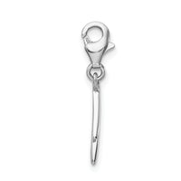 Sterling Silver Number 1 W/Lobster Claw Clasp Clasp Charm Charms