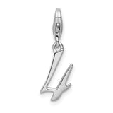 Number 4 Clipable Charm