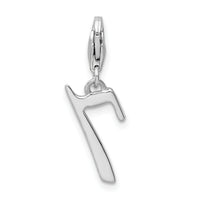 Number 7 Clipable Charm