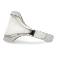 Saris and Things 925 Sterling Silver Men's Saint Christopher Ring Size 10, 10.00