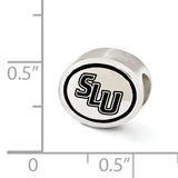 Sterling Silver Antiqued Saint Louis University Collegiate Bead