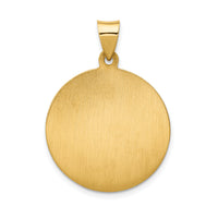 14k Yellow Gold Saint Anthony Medal Pendant No Engraving