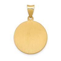 Core Gold 14k Saint Anthony Medal Hollow Pendant