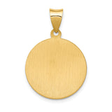 Core Gold 14k Saint Anthony Medal Hollow Pendant