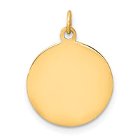 Saris and Things 14k Yellow Gold Solid Saint Luke Medal Charm Pendant