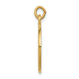 Saris and Things 14k Yellow Gold Solid Saint John Baptist Medal Charm Pendant