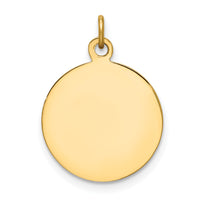 Saris and Things 14k Yellow Gold Solid Saint Paul Medal Charm Pendant
