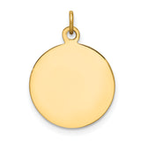Saris and Things 14k Yellow Gold Solid Saint Paul Medal Charm Pendant