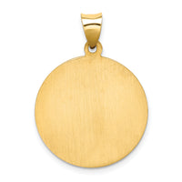 14k Yellow or White Gold Saint Jude Medal Pendant